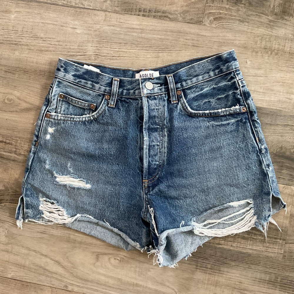 Agolde Dee Shorts in size 28 - Picture 2 of 6
